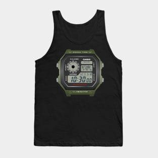 Casio Royale in Green Tank Top